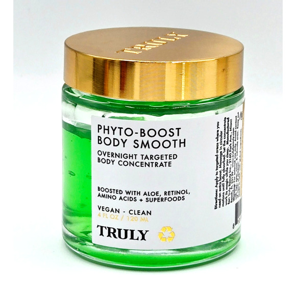 TRULY Beauty PHYTO-BOOST BODY SMOOTH Overnight Targeted Body Concentrate 4 oz - Picture 1 of 3